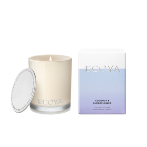 Ecoya Coconut and Elderflower Natural Soy Wax Candle