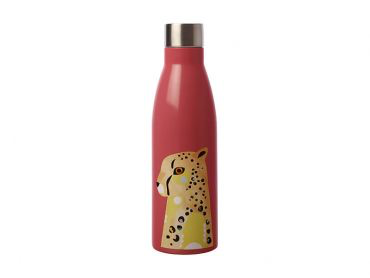 Pete Cromer Wildlife Double Wall Insulated Bottle 500ml Cheetah