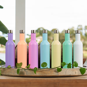 Annabel Trends Stainless Steel Wine Bottle (Assorted Colours)