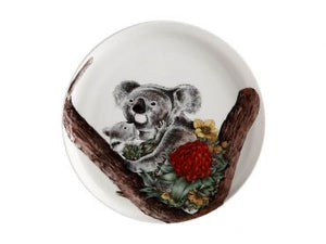 Marini Ferlazzo Australian Families Plate 20cm Koala Cuddle Gift Boxed