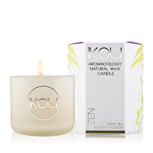 iKOU Eco-Luxury Candle Glass - Zen