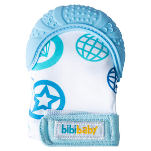 Bibipals Teething Mitt - Blue