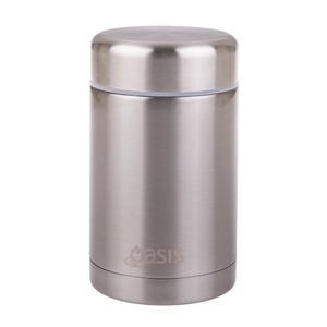 Oasis Stainless Steel 450ml Food Flask - Silver