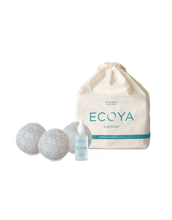 Load image into Gallery viewer, Ecoya Wild Sage &amp; Citrus Laundry Dryer Ball Set
