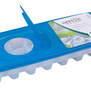 Appetito Ice Cube Tray with Pour-through Lid