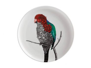 Marini Ferlazzo Birds Plate 20cm - Australian King Parrot