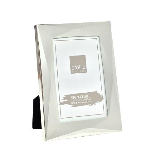 Profile Signature Collection - Romanzo Modern Silver Photo Frame