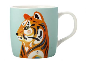 Pete Cromer Wildlife Mug 375ml Gift Boxed - Tiger