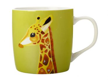 Pete Cromer Wildlife Mug 375ml Gift Boxed - Giraffe