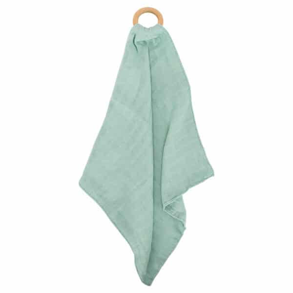 Annabel Trends - Security Blanket with Teether - Mint