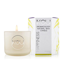 Load image into Gallery viewer, iKOU Eco-Luxury Candle Glass - Happiness
