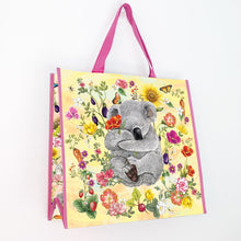Load image into Gallery viewer, Market Bag Secret Garden Koala

