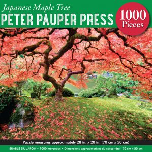 Peter Pauper Press 1000 Piece Puzzle - Japanese Maple Tree