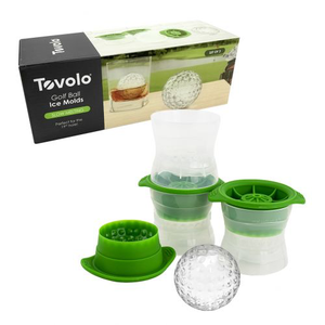 Tovolo Golf Ball Ice Mould (Set of 3) - Green