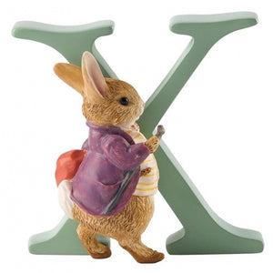 Beatrix Potter Letter X - Old Mr Benjamin Bunny