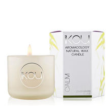 Load image into Gallery viewer, iKOU Eco-Luxury Candle Glass - Calm
