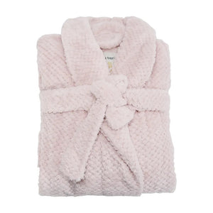 Annabel Trends Cozy Luxe Waffle Robe - Pink