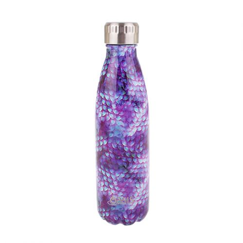Oasis Double Wall Insulated Drink Bottle - Dragon Scales