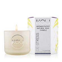 Load image into Gallery viewer, iKOU Eco-Luxury Candle Glass - De-Stress
