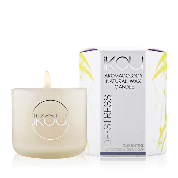 iKOU Eco-Luxury Candle Glass - De-Stress