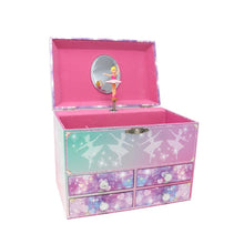 Load image into Gallery viewer, Pink Poppy Moonlight Ballet Medium Music Box

