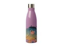 Load image into Gallery viewer, Pete Cromer Wildlife Double Wall Insulated Bottle 500ml Hippo
