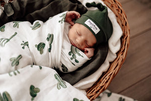 Snuggle Hunny Cactus Organic Muslin Wrap