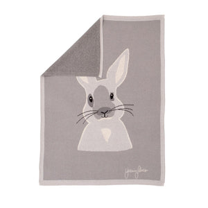 All4Ella Knitted Blanket - Bunny