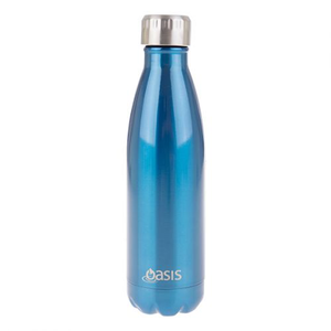Oasis Double Wall Insulated Drink Bottle - Aqua