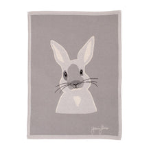 Load image into Gallery viewer, All4Ella Knitted Blanket - Bunny
