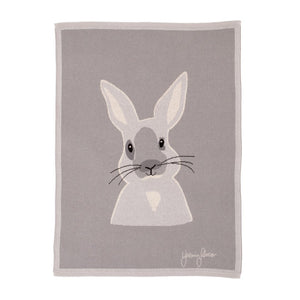 All4Ella Knitted Blanket - Bunny