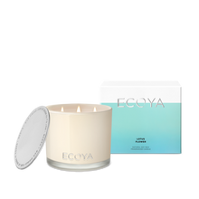 Load image into Gallery viewer, Ecoya Lotus Flower Natural Soy Wax Candle
