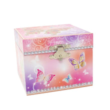 Load image into Gallery viewer, Pink Poppy - Butterfly Skies Music Box
