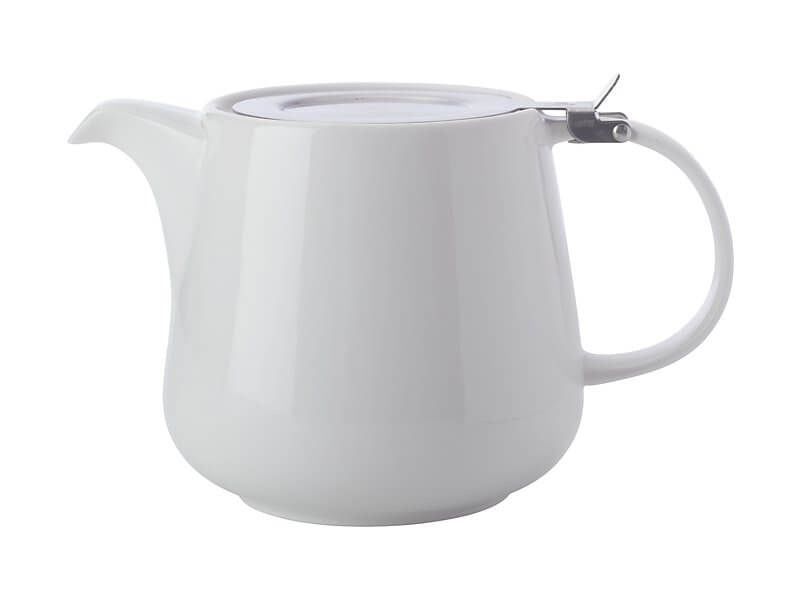 Maxwell & Williams White Basics Tea Pot with Infuser - 600ml