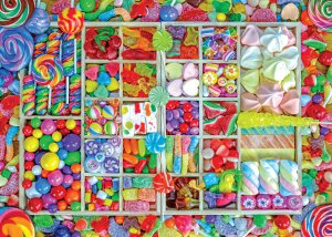 Peter Pauper Press 1000 Piece Puzzle - Candy Party