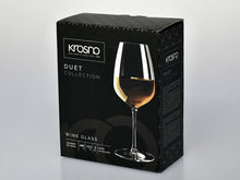 Load image into Gallery viewer, Krosno Duet White Wine Glass 460ml Set of 2 Gift Boxed
