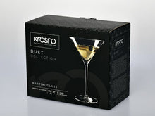Load image into Gallery viewer, Krosno Duet Martini Glass 170ml Set of 2 Gift Boxed
