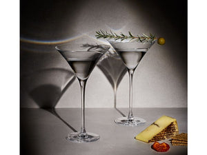 Krosno Duet Martini Glass 170ml Set of 2 Gift Boxed