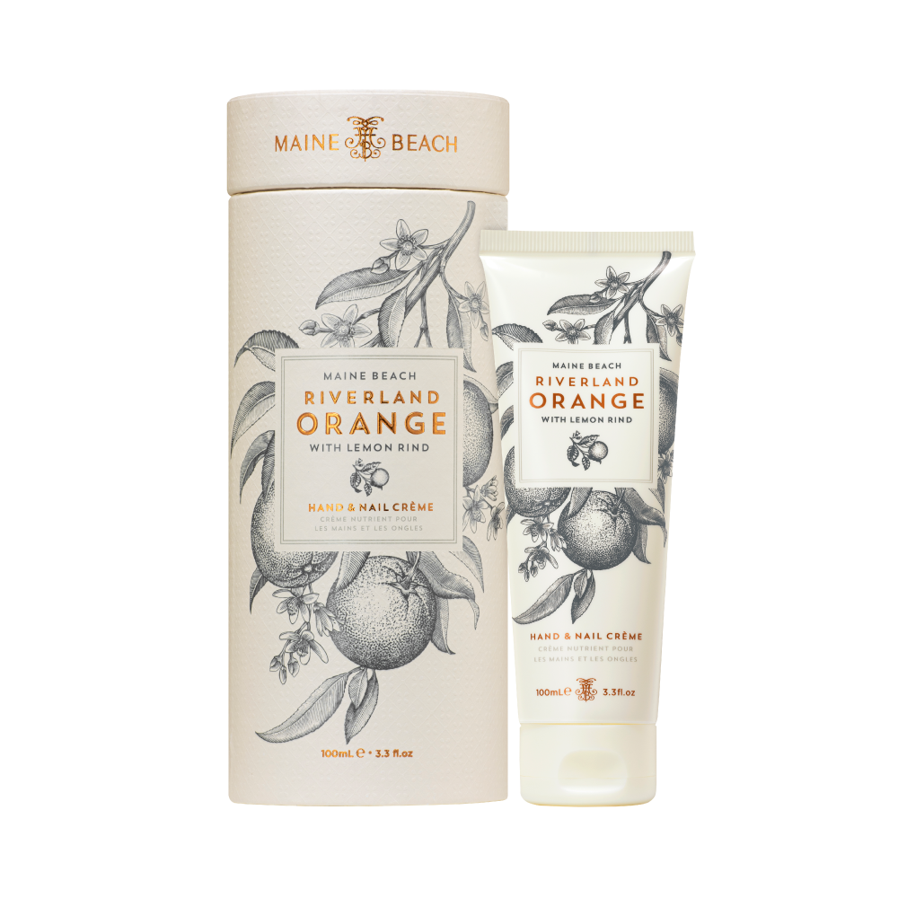 Maine Beach Riverland Orange with Lemon Rind Hand & Nail Creme 100ml
